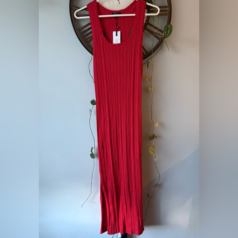 Dynamite Red Knitwear maxi dress